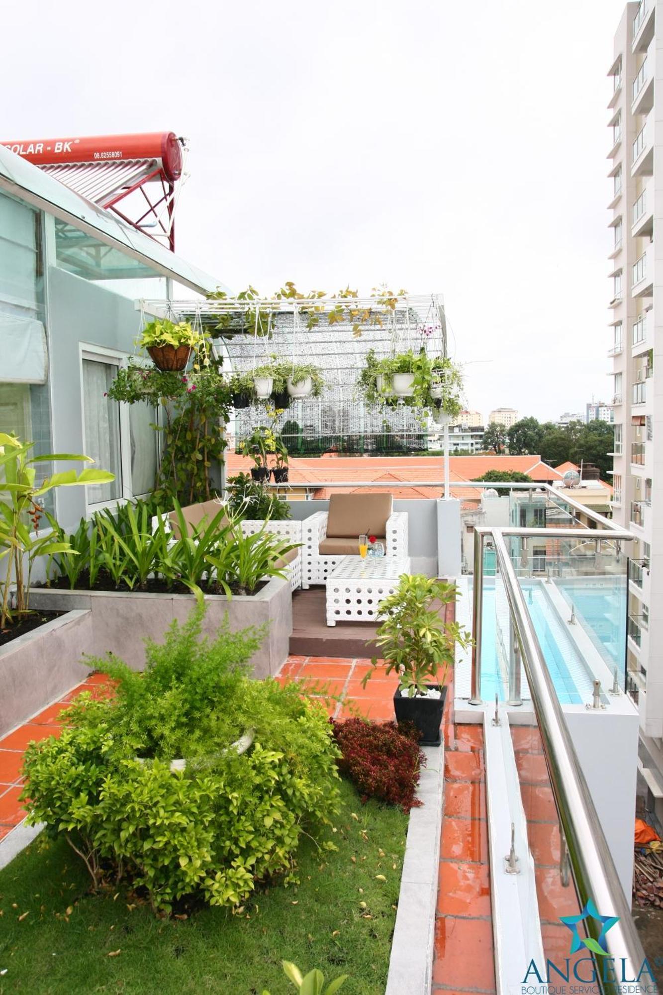 Angela Boutique Serviced Residence Ho Chi Minh-stad Buitenkant foto
