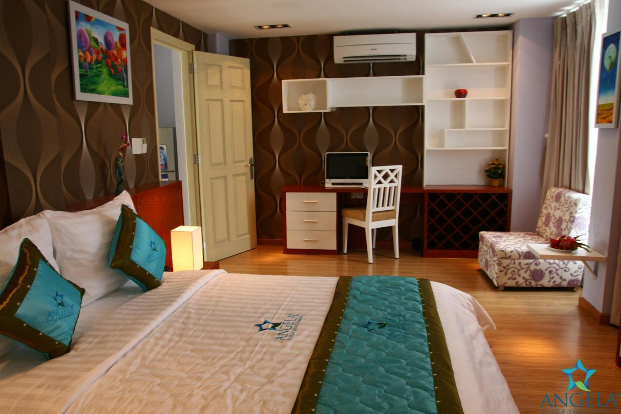 Angela Boutique Serviced Residence Ho Chi Minh-stad Buitenkant foto