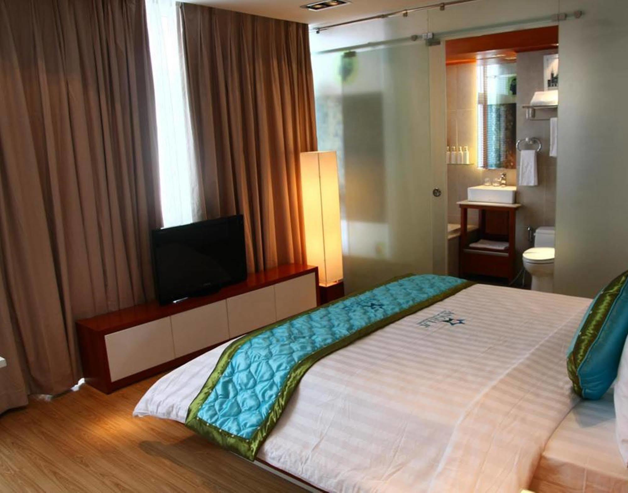Angela Boutique Serviced Residence Ho Chi Minh-stad Buitenkant foto