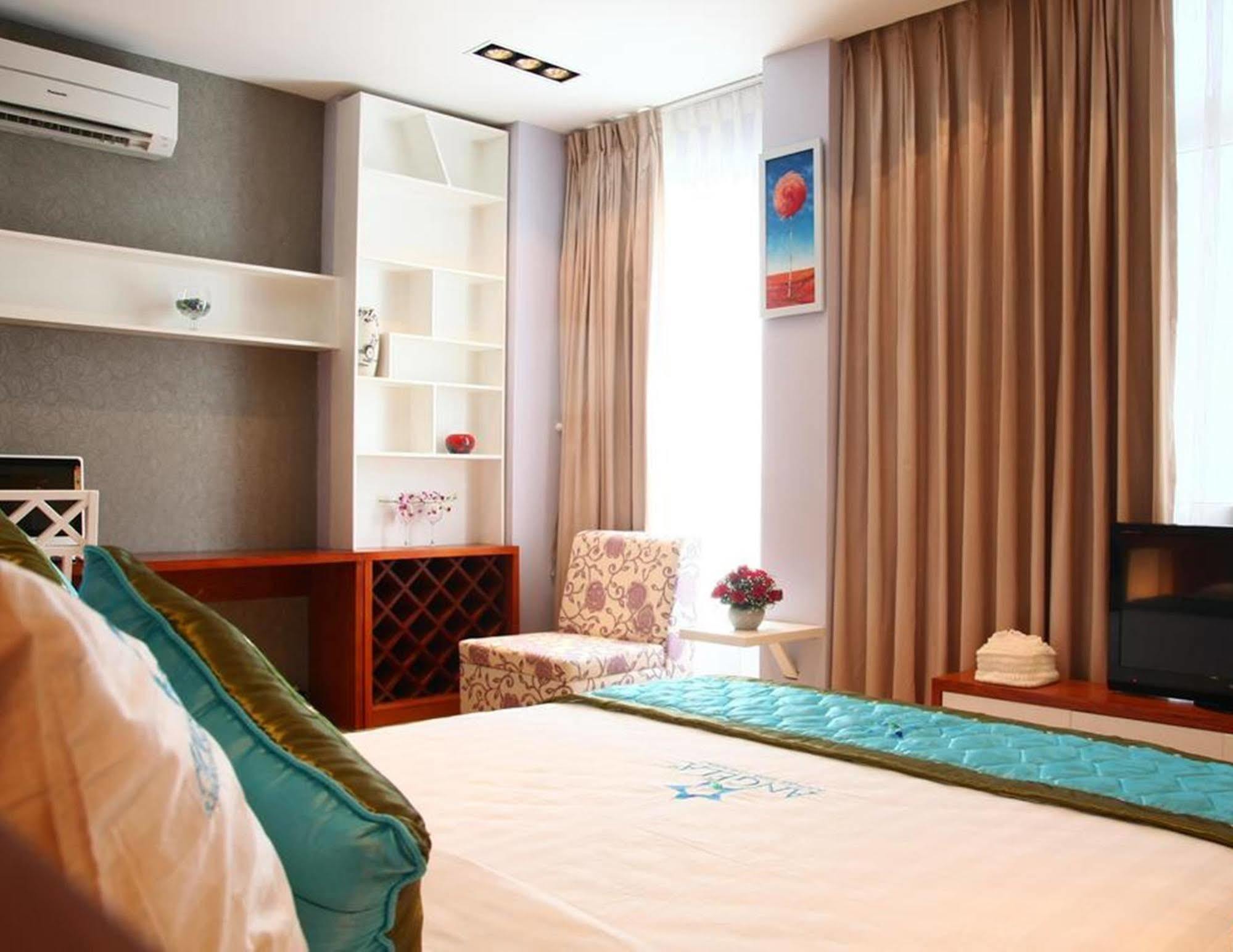 Angela Boutique Serviced Residence Ho Chi Minh-stad Buitenkant foto