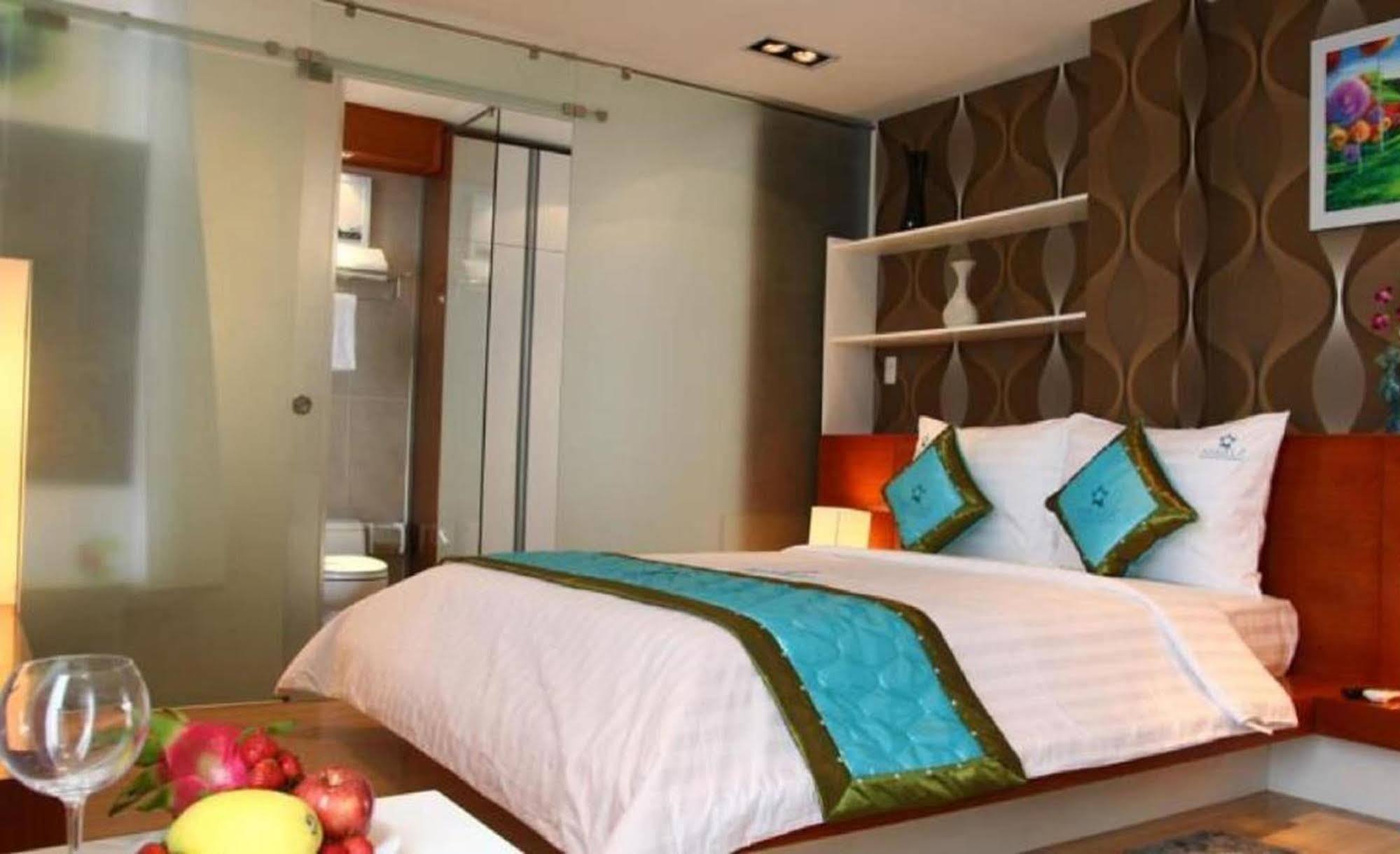 Angela Boutique Serviced Residence Ho Chi Minh-stad Buitenkant foto